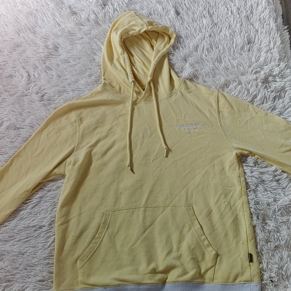 Yellow unisex sweater